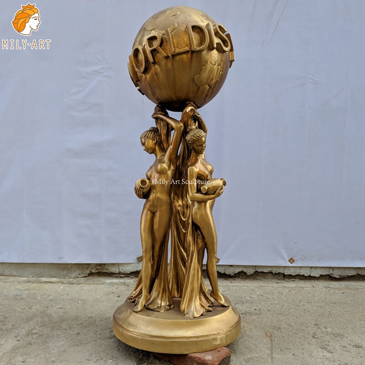An application scenario or product detail of the world is yours statue - Image 4