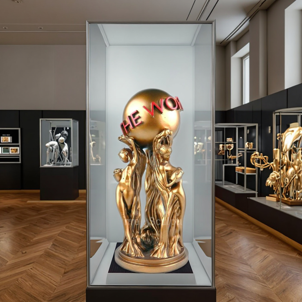 An application scenario or product detail of the world is yours statue - Image 13