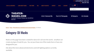 Theater Masks - Comic DJ
