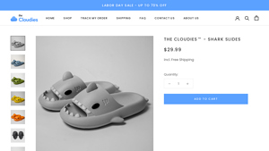 The Cloudies™ - Shark Slides