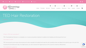 TED Hair Restoration - Non-Invasive Hair Treatment