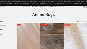 The Drip Co - Anime Fan Art Washable Rug