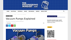 The Engineering Mindset - Vacuum Pumps