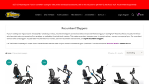 The Fitness Store - Teeter FreeStep LT3 Recumbent Cross Trainer