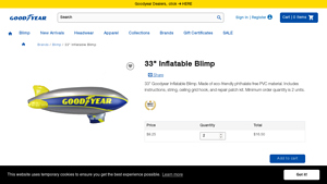 Goodyear - 33 Inflatable Blimp