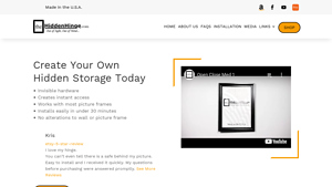 The Hidden Hinge - Invisible Gun Storage Solution