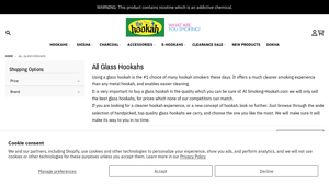 The Hookah - All Glass Models
