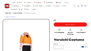 The Japan Box - Yoruichi Costume