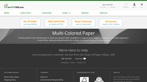 The Paper Mill Store - Multi-Colored Paper Solutions