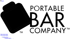 The Portable Bar Company - Rustic Compact Bar