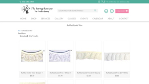 Sewing Boutique - Ruffled Eyelet Trim