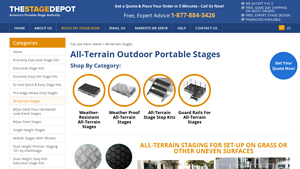 The Stage Depot - Outdoor Concert & School Stages