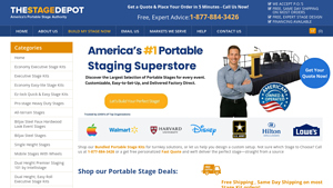 The Stage Depot - Portable Stages