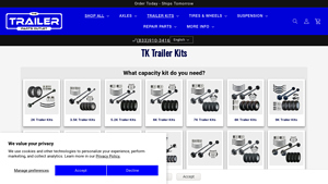 TK Trailer Kits - Various Capacities and Configurations