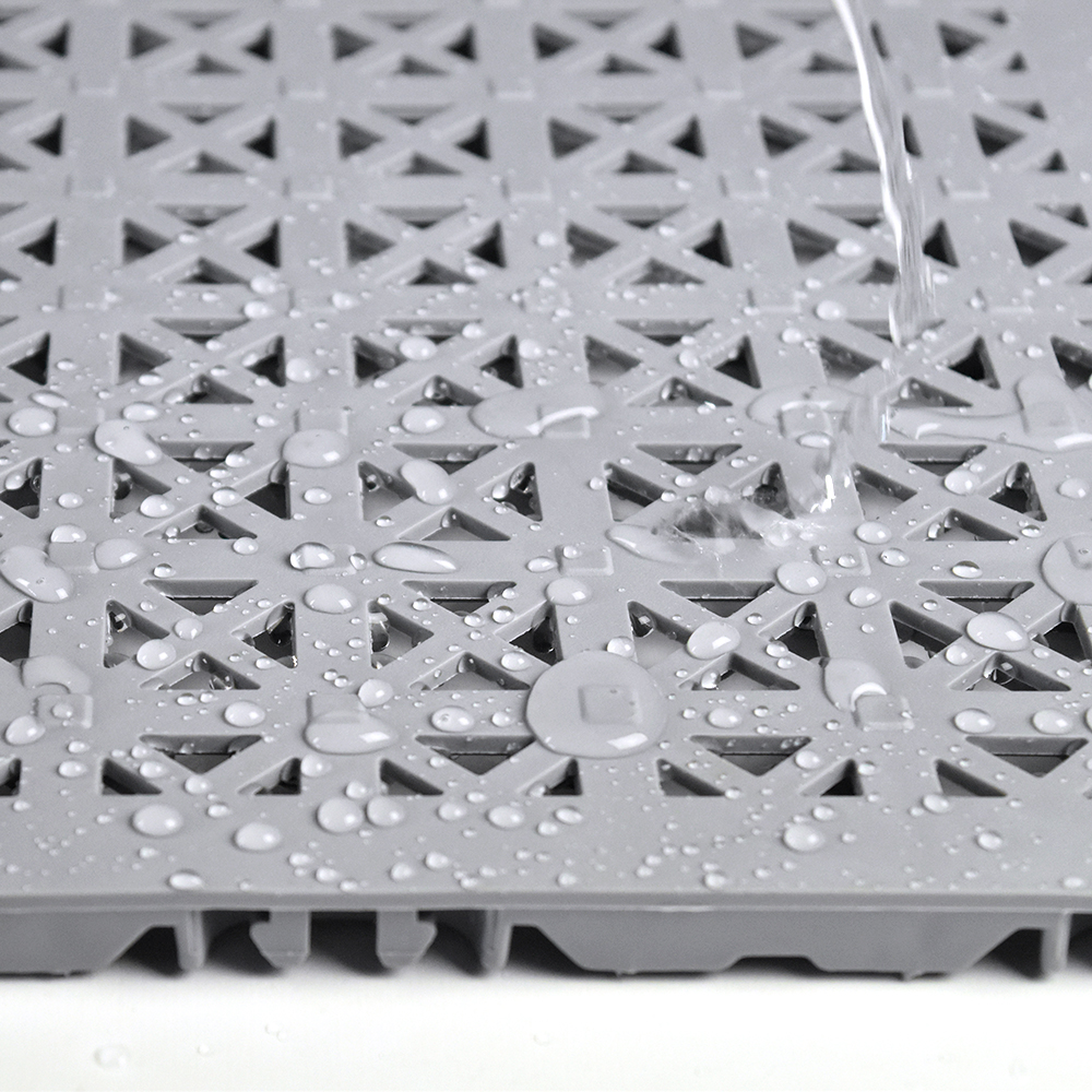 An application scenario or product detail of thin tile plastic resin flooring plastic - Image 6
