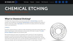 Thin Metal Parts - Chemical Etching Solutions