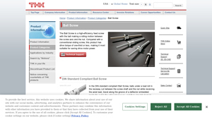THK - Ball Screw