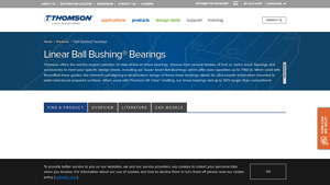 Thomson - Linear Bearings & Guides