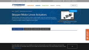 Thomson - Stepper Motor Linear Actuators