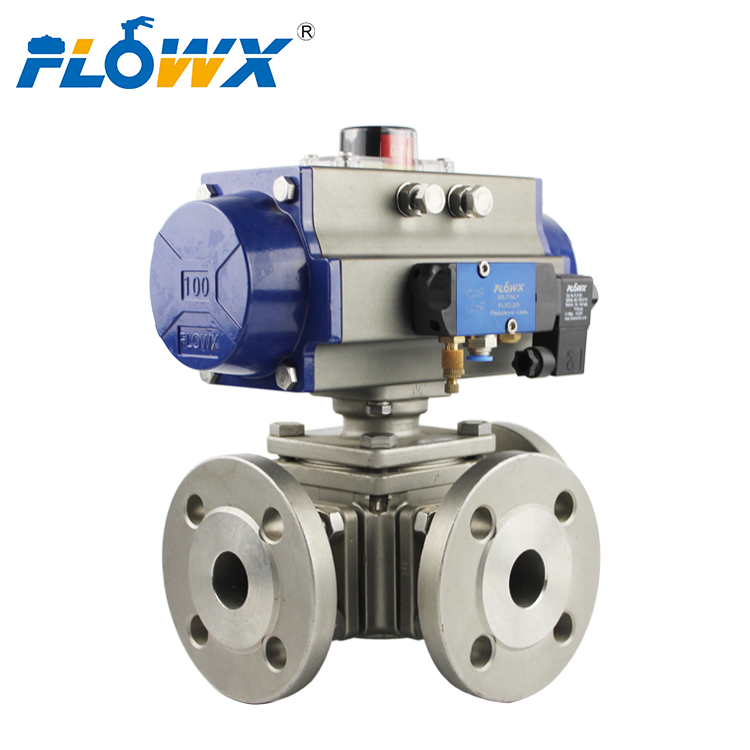 An application scenario or product detail of three way pneumatic valve - Image 2