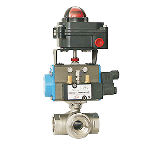 An application scenario or product detail of three way pneumatic valve - Image 3