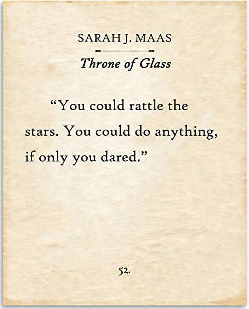 An application scenario or product detail of throne of glass quotes - Image 9