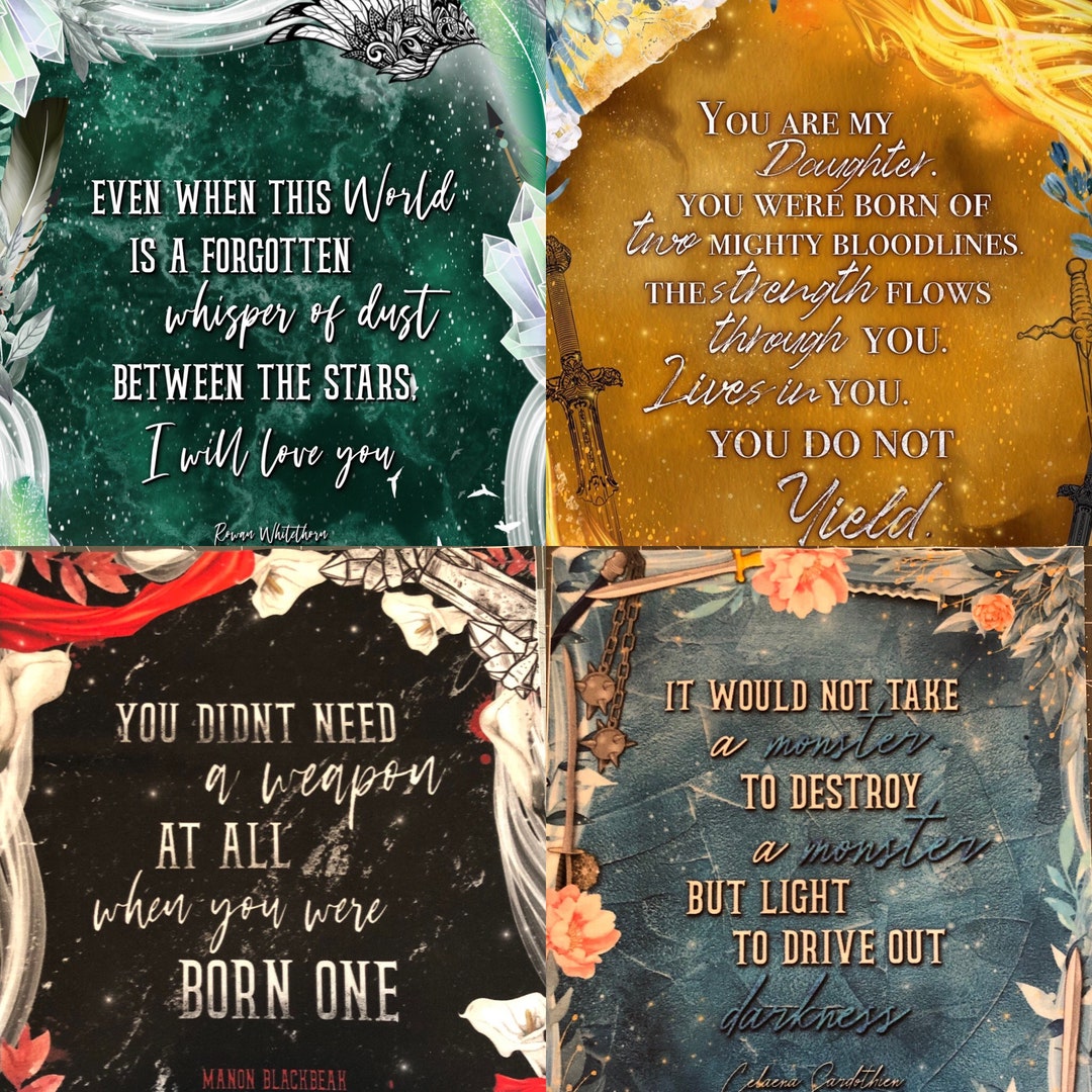 An application scenario or product detail of throne of glass quotes - Image 14