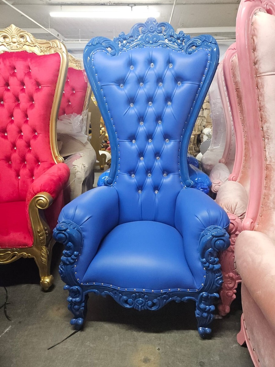 An application scenario or product detail of throne with dark blue - Image 13
