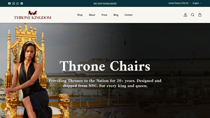 Throne Kingdom - Chloe Throne Chair