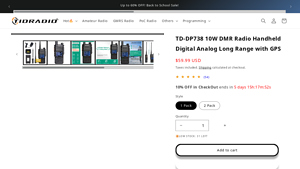 TIDRADIO - TD-DP738 DMR Radio