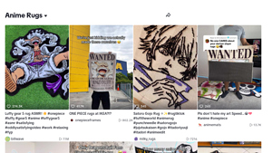 Anime Rugs - Custom Handmade Designs