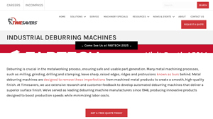 Timesavers - Industrial Deburring Machines
