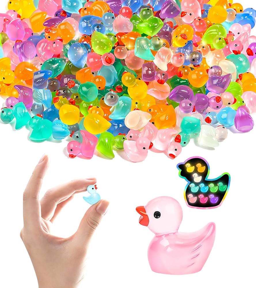 An application scenario or product detail of tiny plastic ducks - Image 16