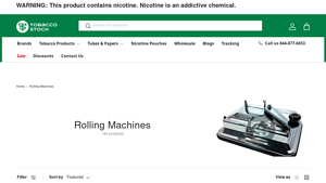 TobaccoStock - Premium Rolling Machines