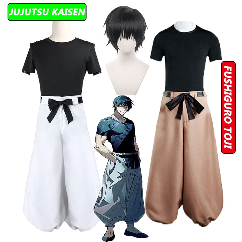 An application scenario or product detail of toji fushiguro pants - Image 14