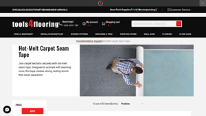 Tools4Flooring - Hot-Melt Carpet Seam Tape