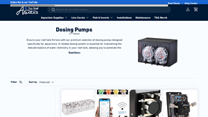 Top Shelf Aquatics - Premium Dosing Pumps