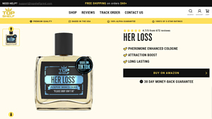 Top Shelf Grind - Her Loss Pheromone Cologne