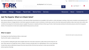 Tork Systems - Check Valves