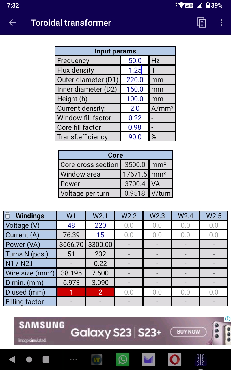 An application scenario or product detail of toroidal transformer dimensions chart - Image 16
