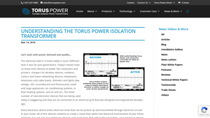 Torus Power - Isolation Transformers
