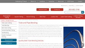 Totten Tubes - Steel Tube Bending Services