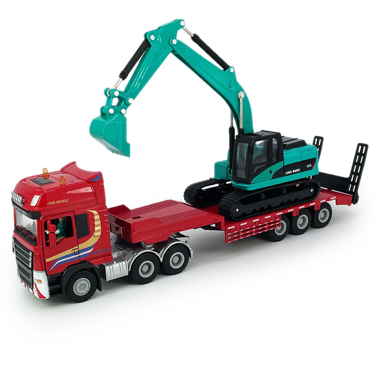 An application scenario or product detail of toy lorry and trailer - Image 8