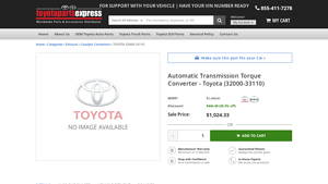 Toyota - Automatic Transmission Torque Converter