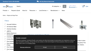 TPH Supply - Hinges and Hinge Parts