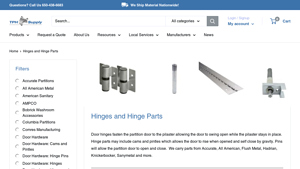 TPH Supply - Hinges and Hinge Parts