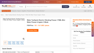 TradeWheel - Water Toothpick Electric Vibrating Flosser