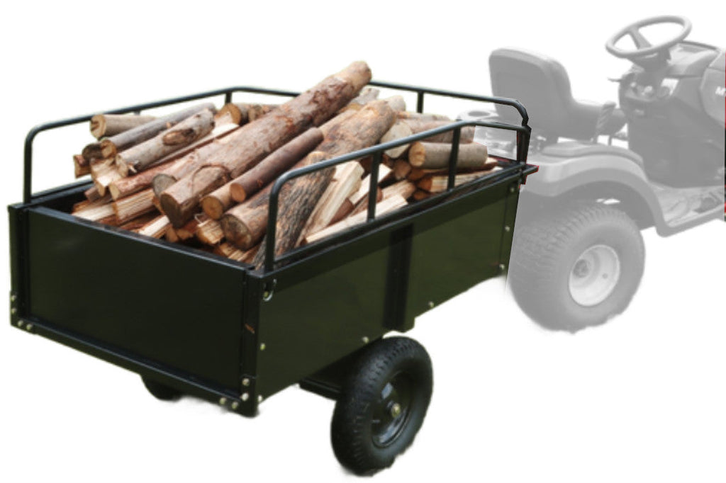 An application scenario or product detail of trailer for sit on mower - Image 5