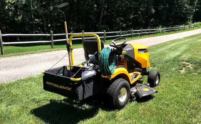 An application scenario or product detail of trailer for sit on mower - Image 14