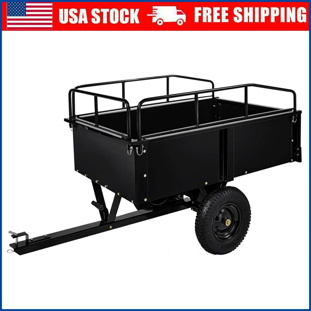 An application scenario or product detail of trailer for sit on mower - Image 19
